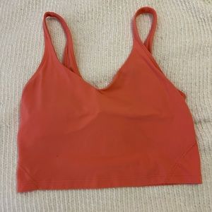 Lululemon Pinky Orange Align tank